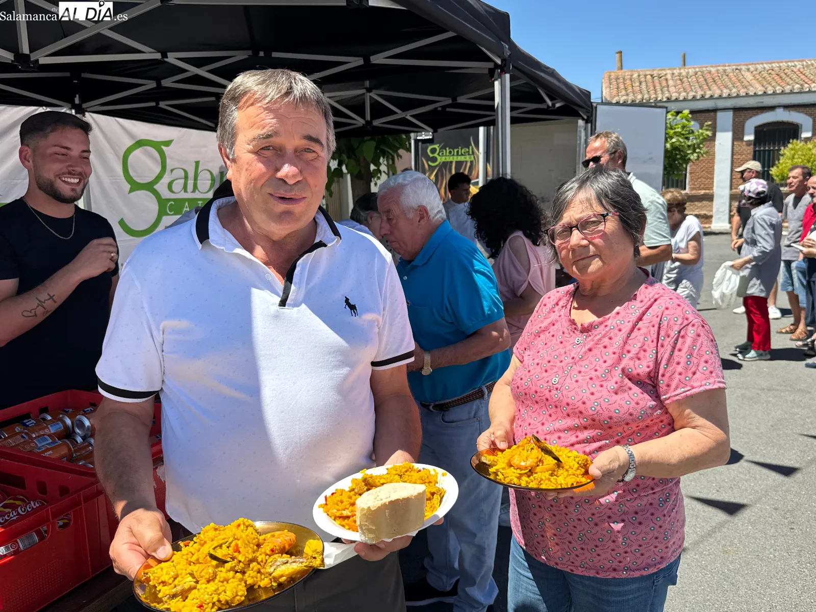 Foto 7 - El Campo de Pe&ntilde;aranda despide las fiestas del Corpus &lsquo;en familia&rsquo; con una multitudinaria paellada popular