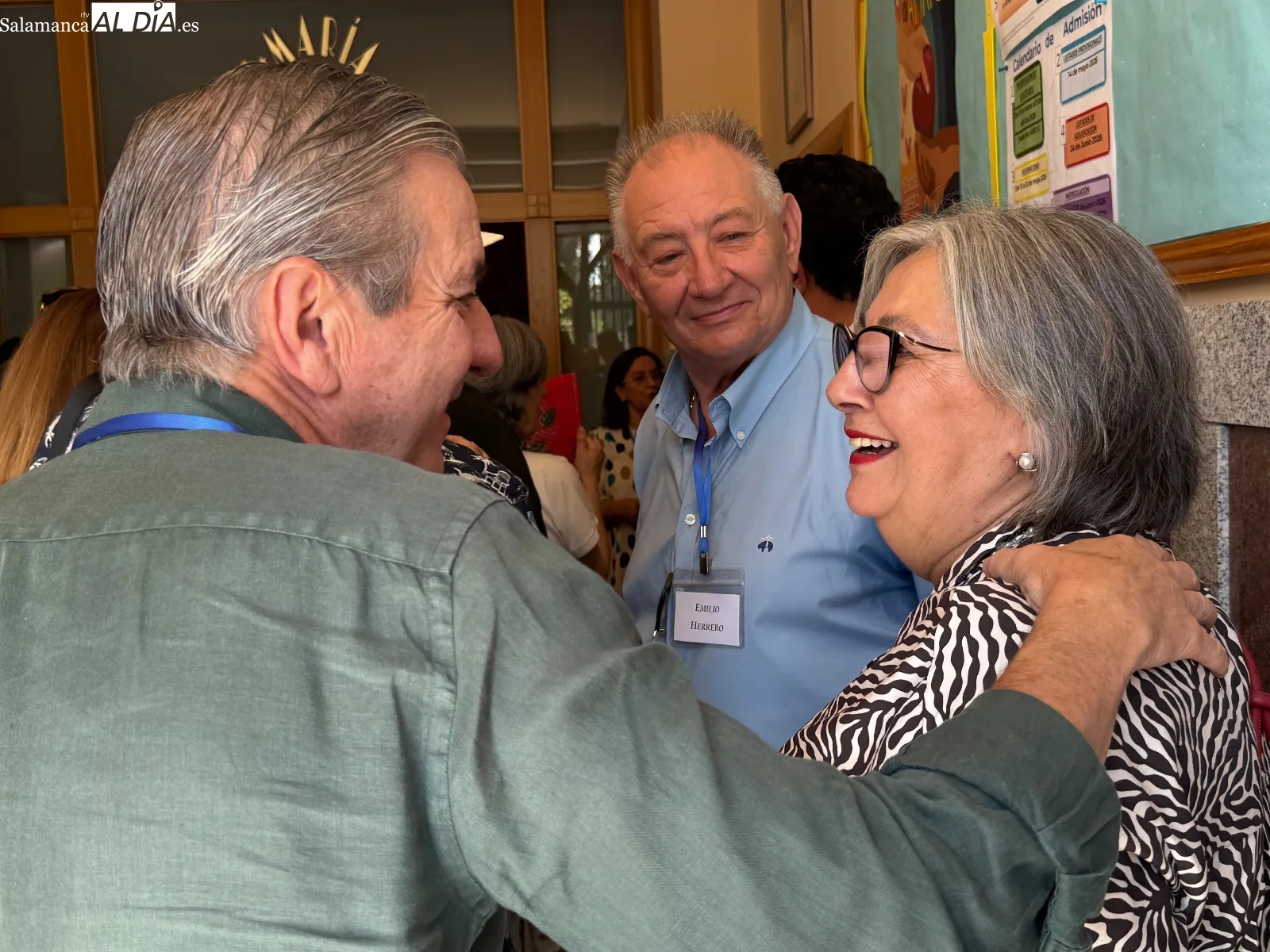 Foto 3 - Los antiguos alumnos de La Encarnaci&oacute;n celebran un reencuentro emotivo e inolvidable 50 a&ntilde;os despu&eacute;s