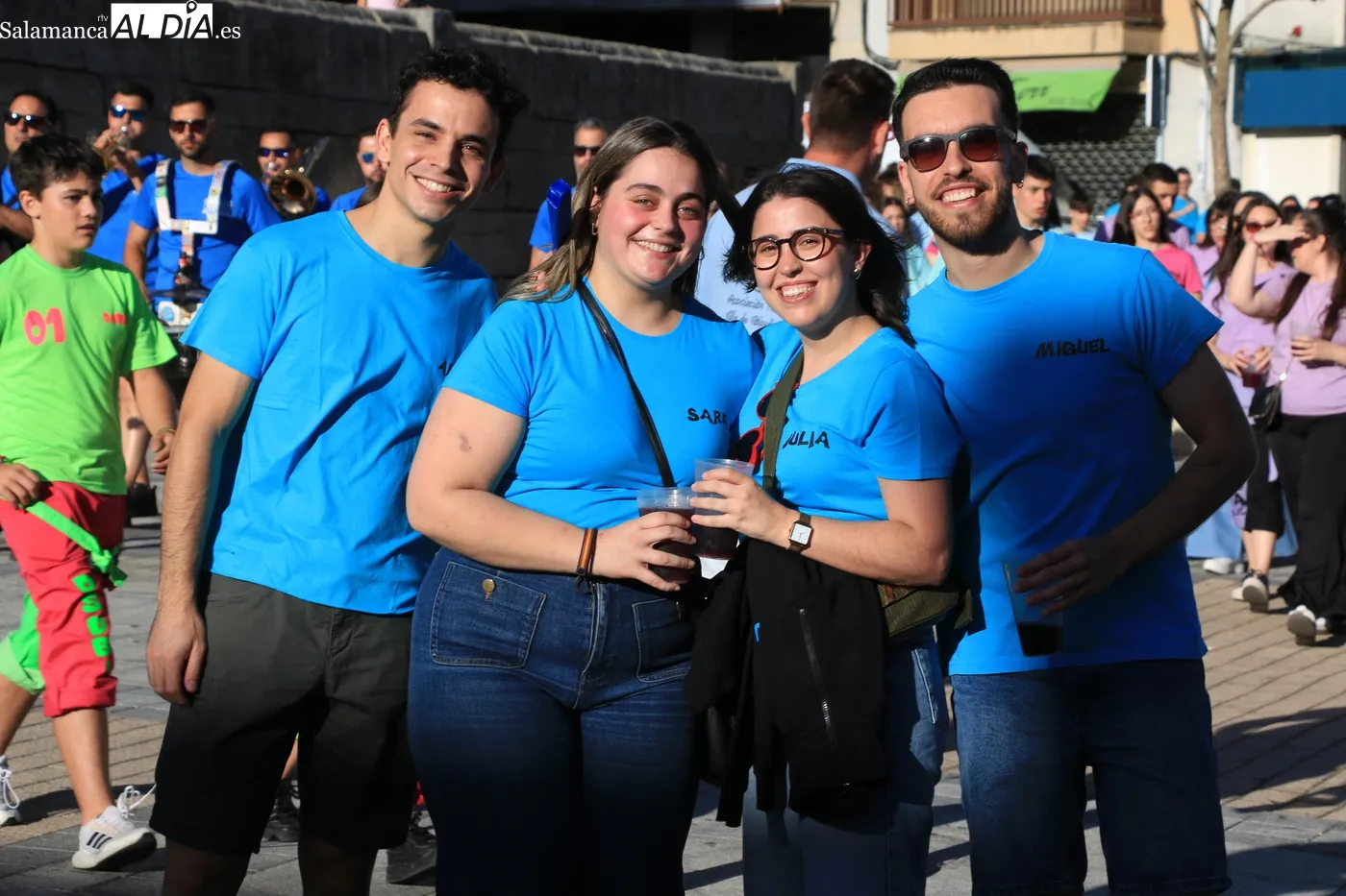 El chupinazo y pregón de fiestas corrió a cargo de la Asociación Taurina Cultural / CORRAL
