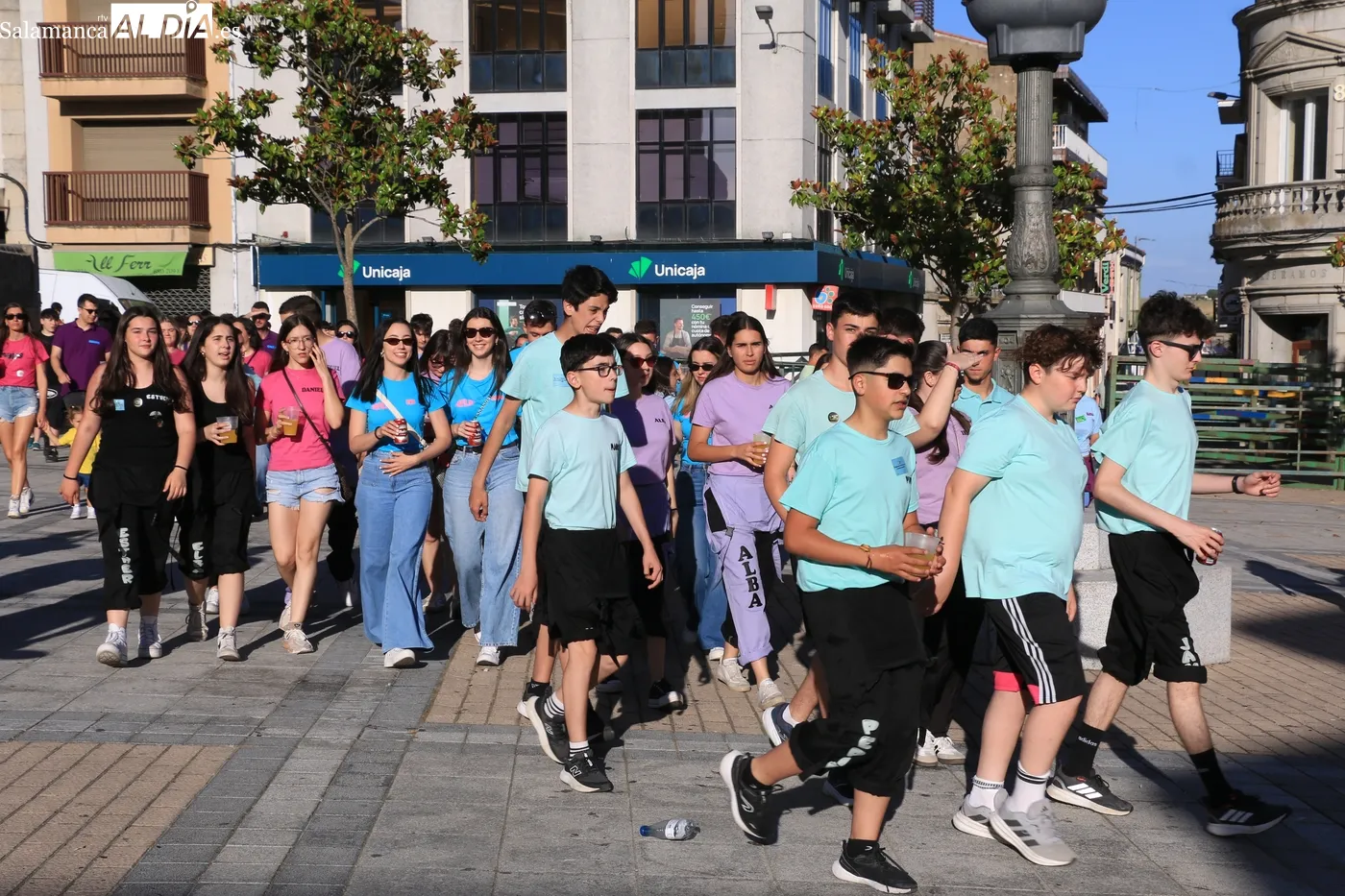 El chupinazo y pregón de fiestas corrió a cargo de la Asociación Taurina Cultural / CORRAL
