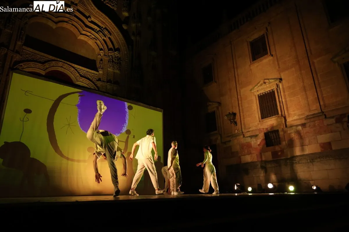 Las compañías vascas Logela y Circle of Trust han clausurado la última edición del Festival Fácyl en Salamanca. Foto de David Sañudo