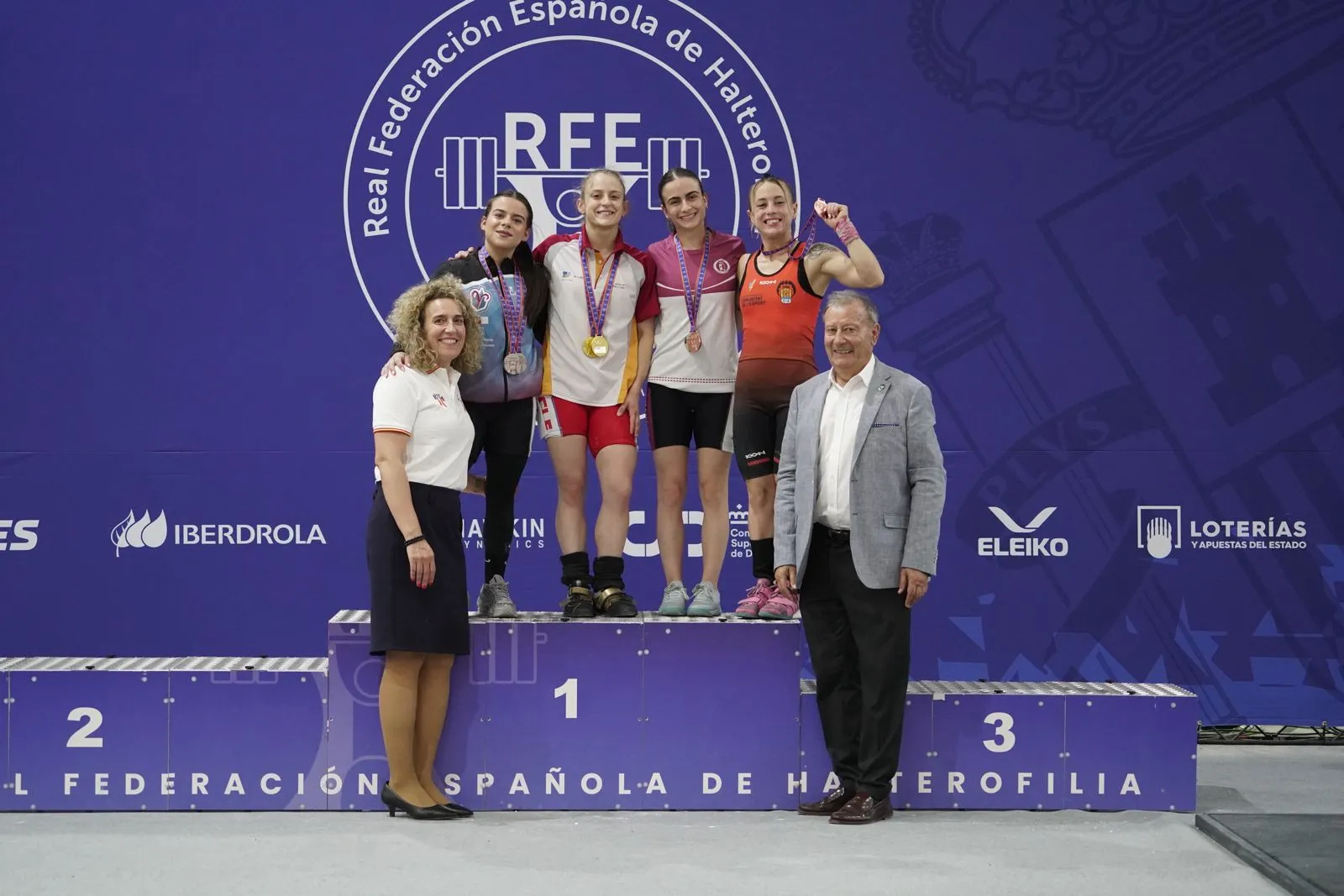 Foto 2 - La salmantina Marta Garc&iacute;a Rinc&oacute;n se proclama campeona de Espa&ntilde;a de halterofilia por s&eacute;ptima vez