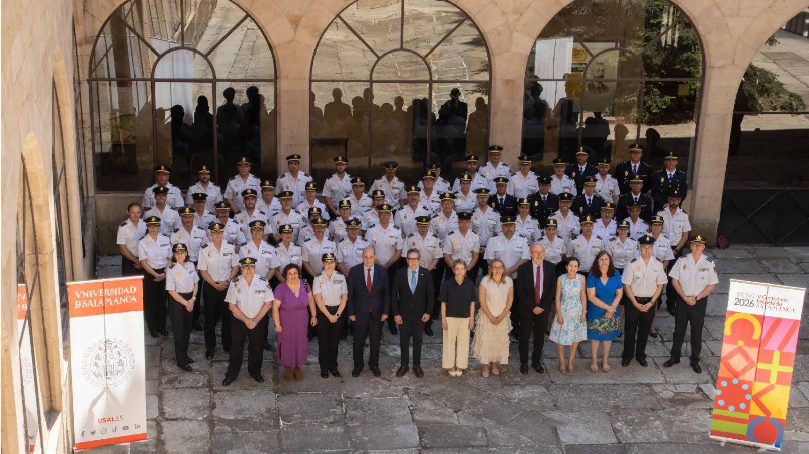 Foto 5 - La USAL estrena dos m&aacute;steres en ciberdelincuencia y derechos humanos para la Polic&iacute;a Nacional