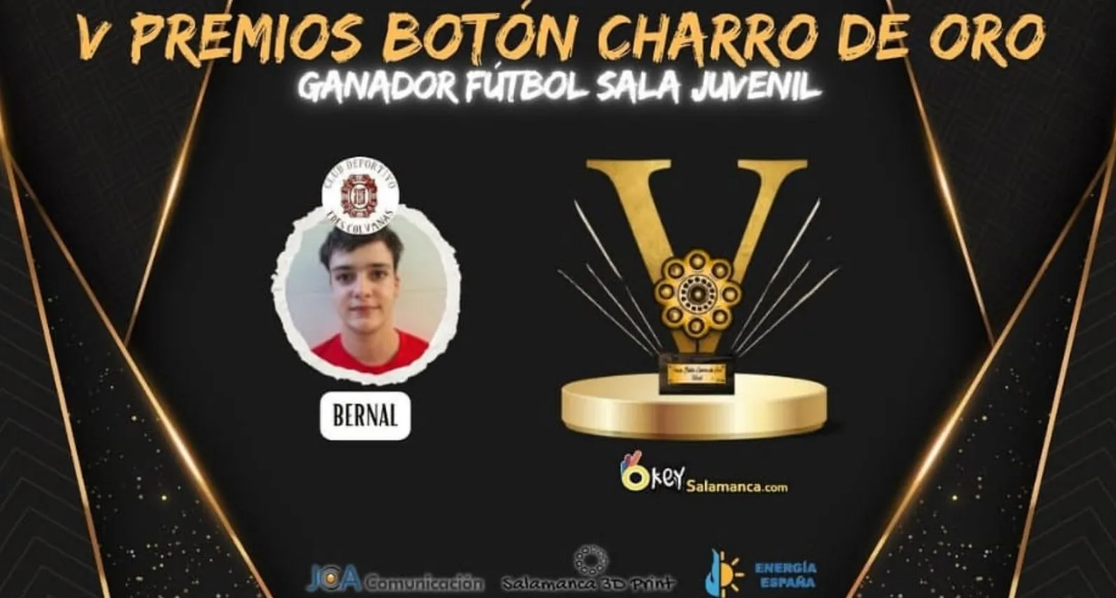 Foto 3 - Dos mirobrigenses ganan el Bot&oacute;n Charro de Oro del deporte base