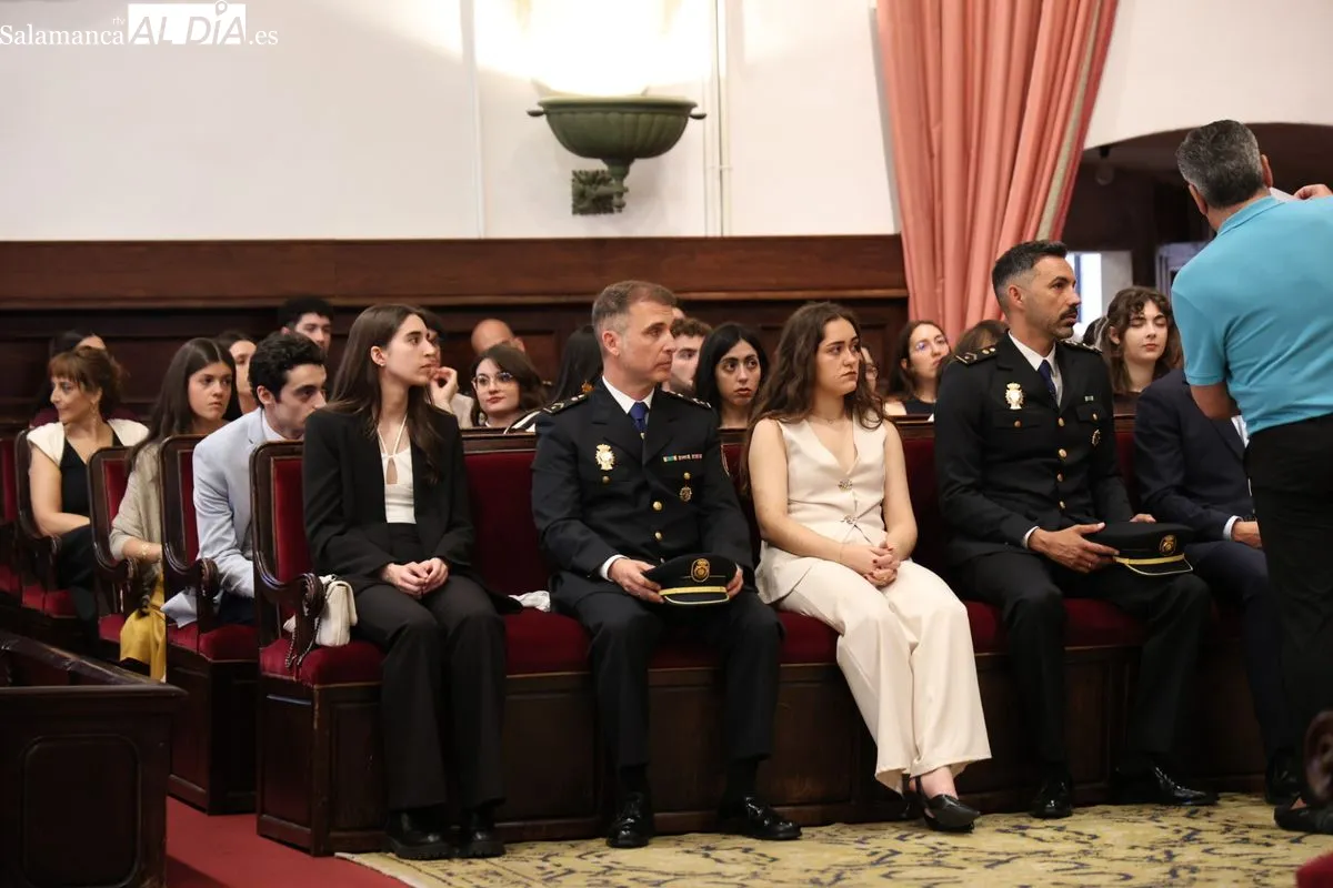 Entrega en el Paraninfo de los Premios Extraordinarios de Grado de la USAL. Foto de David Sañudo