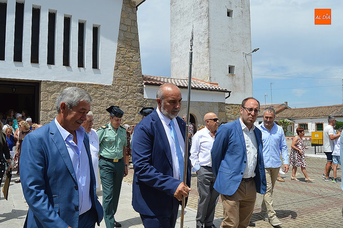 Misa y procesión de las fiestas de Campillo de Azaba 