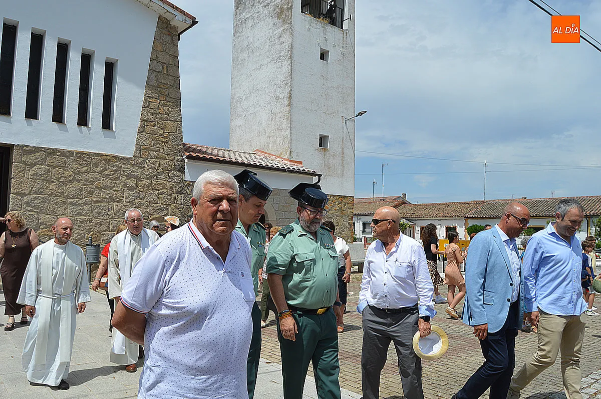 Misa y procesión de las fiestas de Campillo de Azaba 