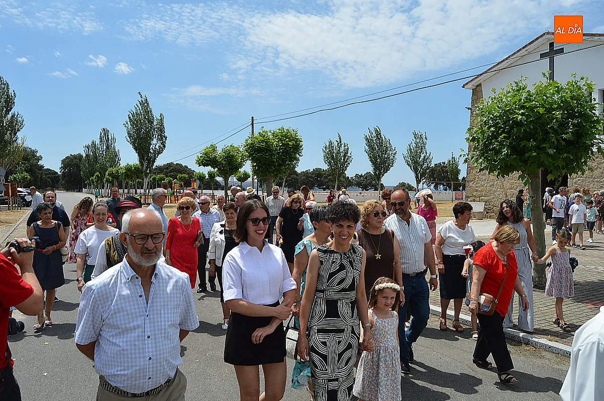 Misa y procesión de las fiestas de Campillo de Azaba 