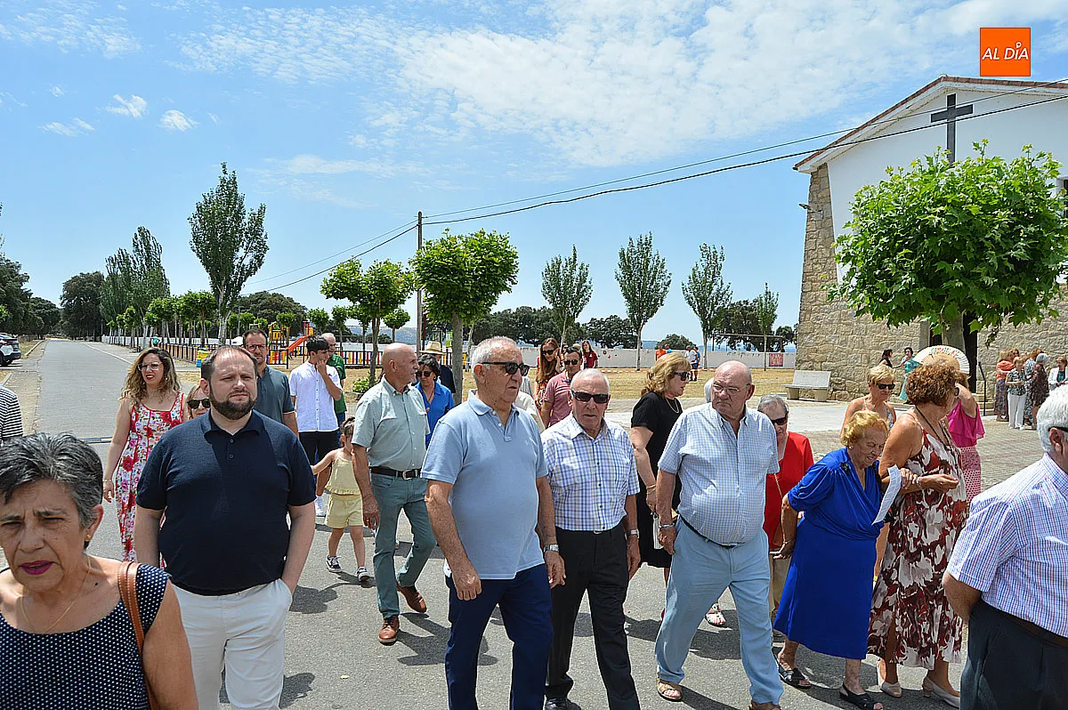 Misa y procesión de las fiestas de Campillo de Azaba 