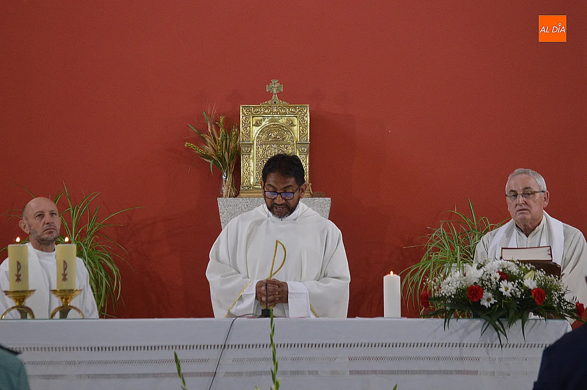 Misa y procesión de las fiestas de Campillo de Azaba 