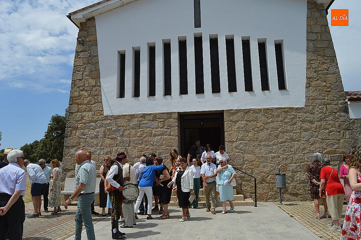 Misa y procesión de las fiestas de Campillo de Azaba 