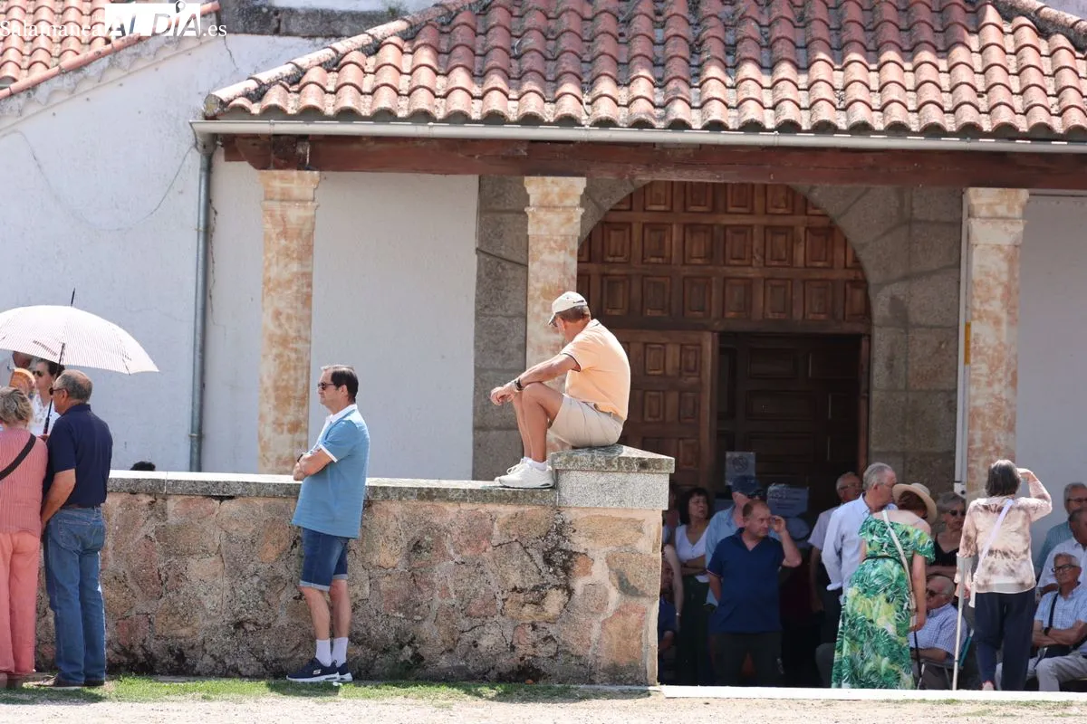 Tradicional peregrinación al santuario del Cristo de Cabrera en Las Veguillas. Foto de David Sañudo