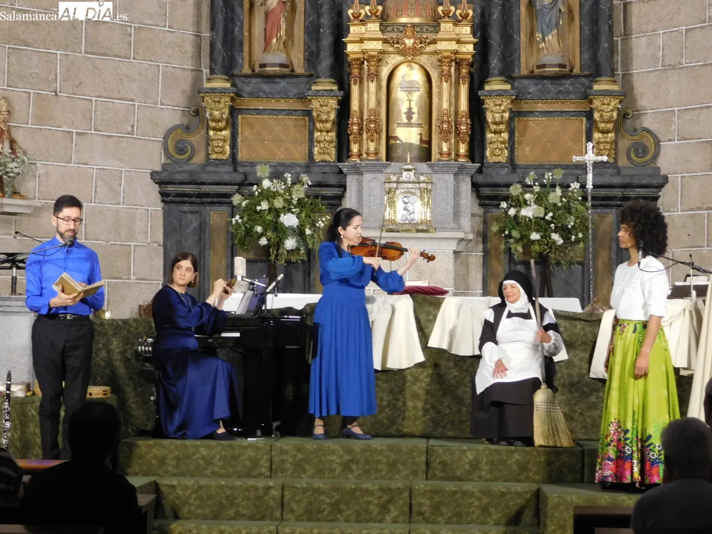 Representación de 'Juan, espíritu del amor' en Villavieja de Yeltes 