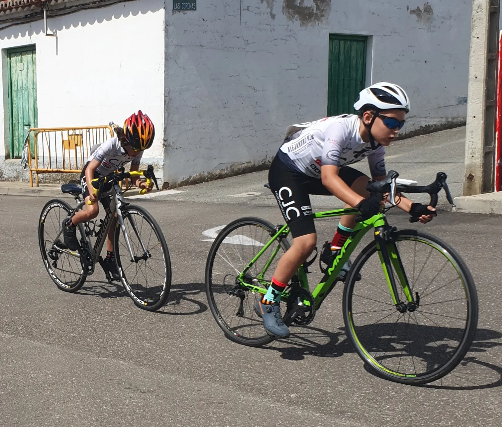 El Club Jóvenes Ciclistas Mirobrigenses en Coreses 
