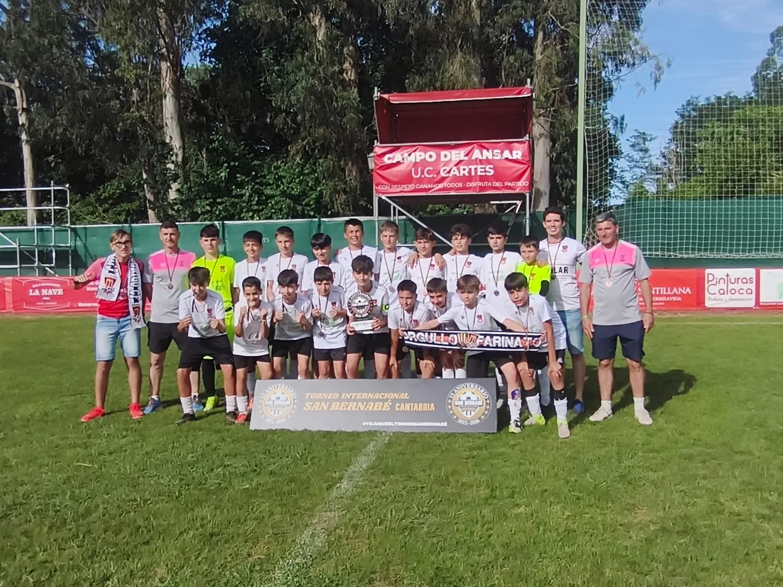 Infantil CF Ciudad Rodrigo en el Torneo San Bernabé 