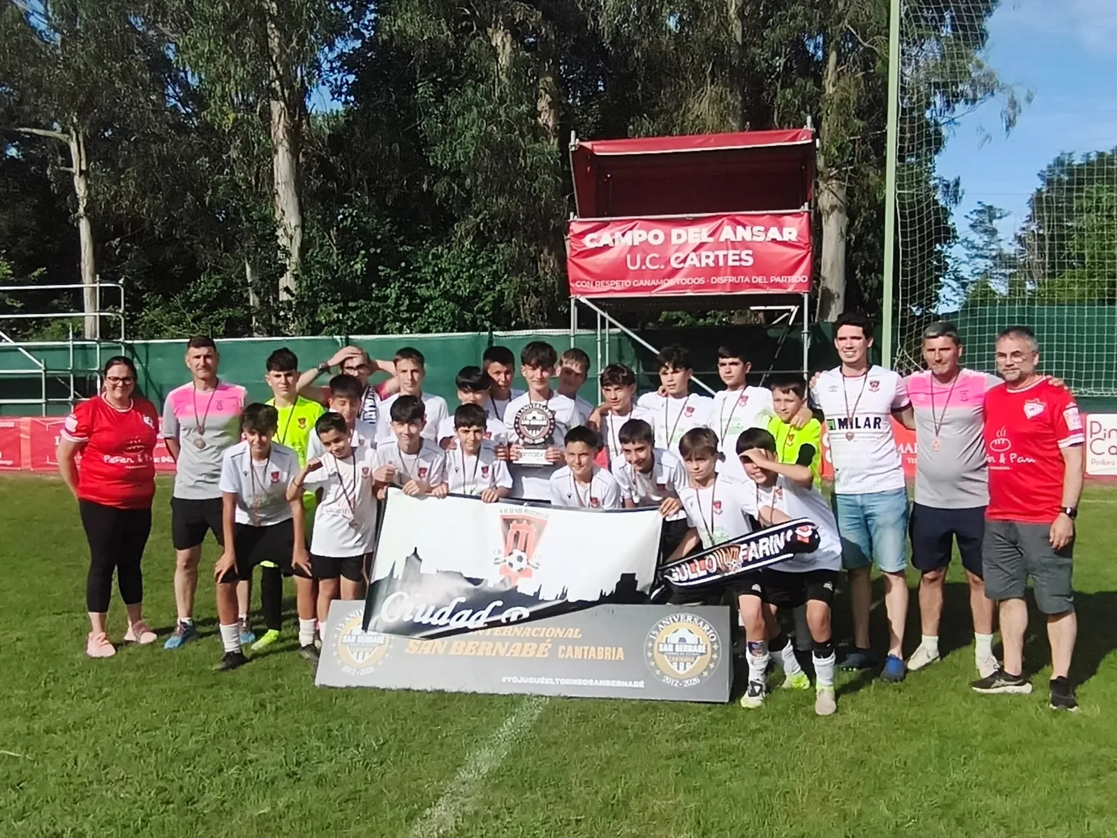 Infantil CF Ciudad Rodrigo en el Torneo San Bernabé 