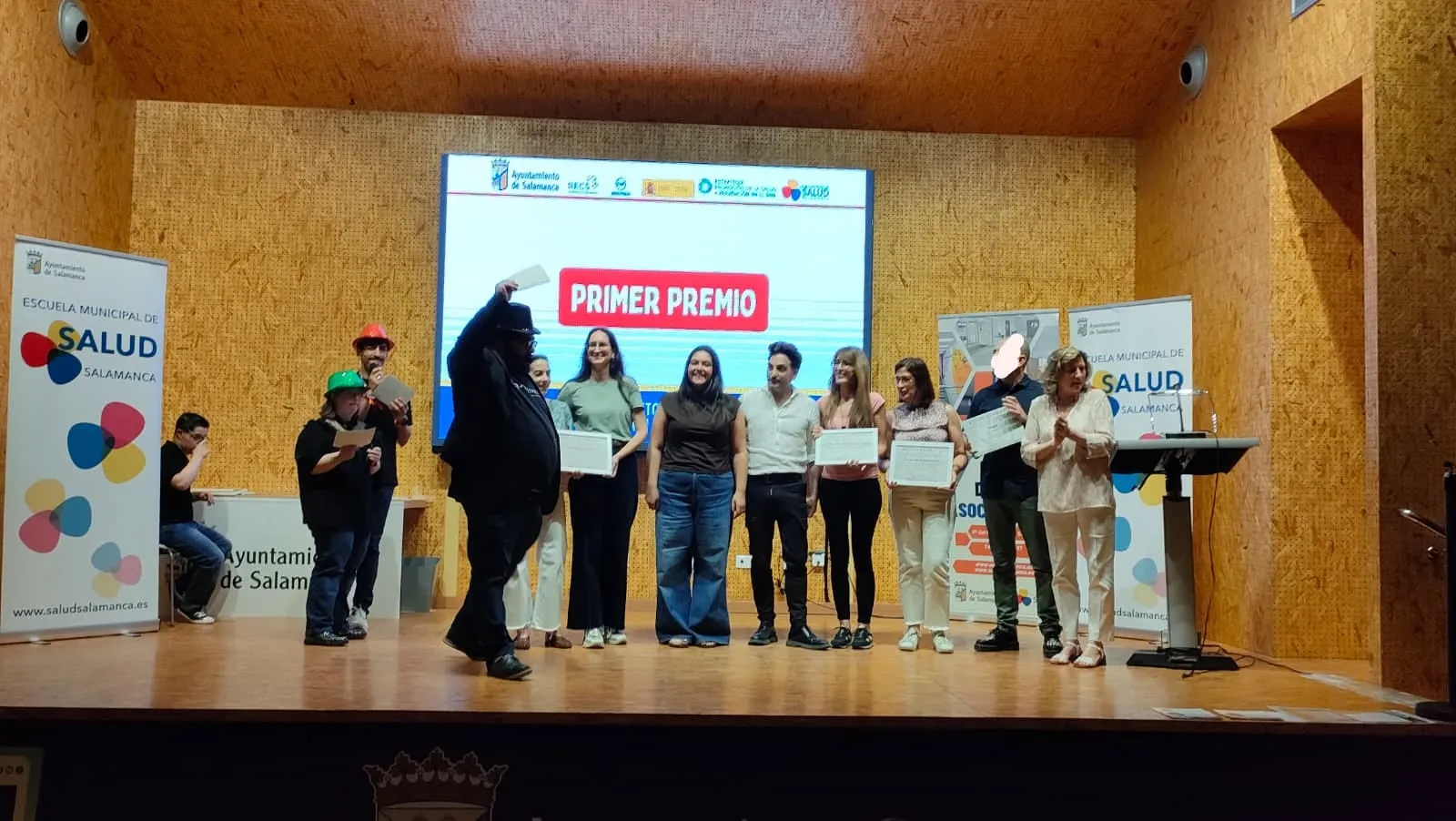 Foto 3 - Diversigraff: el graffiti que cura la salud mental de los j&oacute;venes premiado en Salamanca