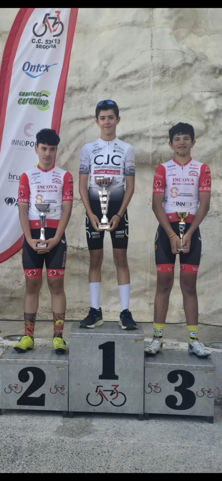 Foto 4 - Grandes resultados de los J&oacute;venes Ciclistas mirobrigenses
