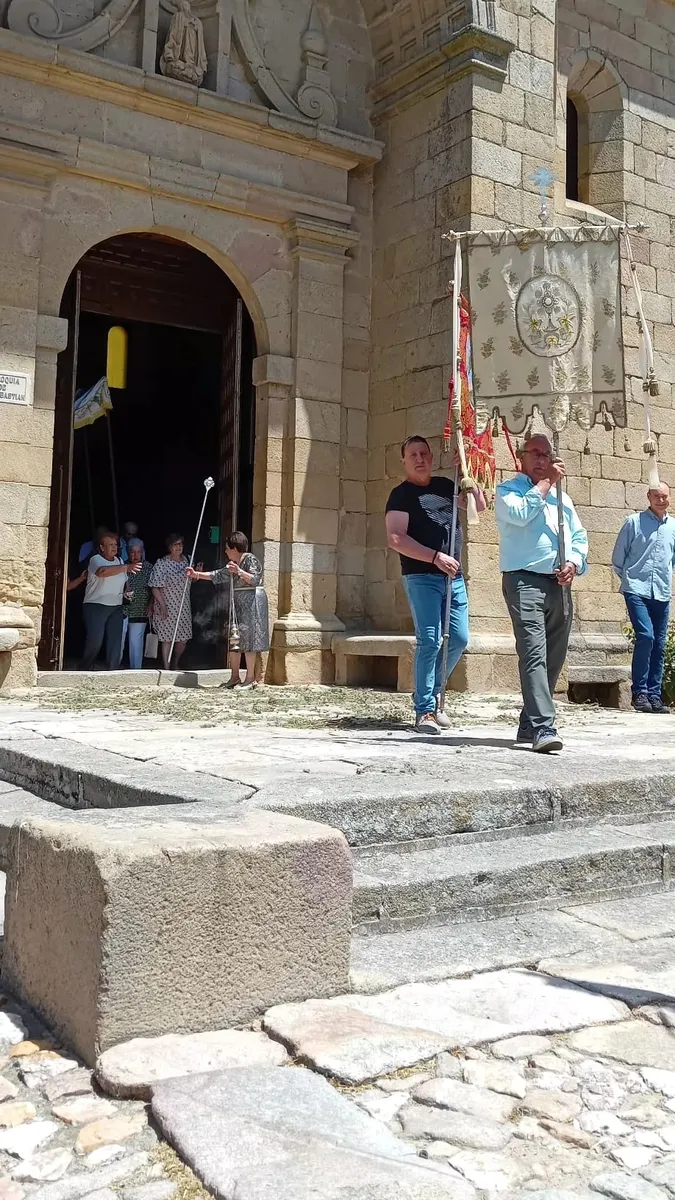 Celebración del Corpus Christi en Yecla de Yeltes 