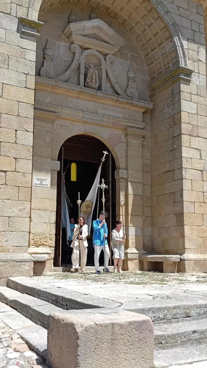 Celebración del Corpus Christi en Yecla de Yeltes 