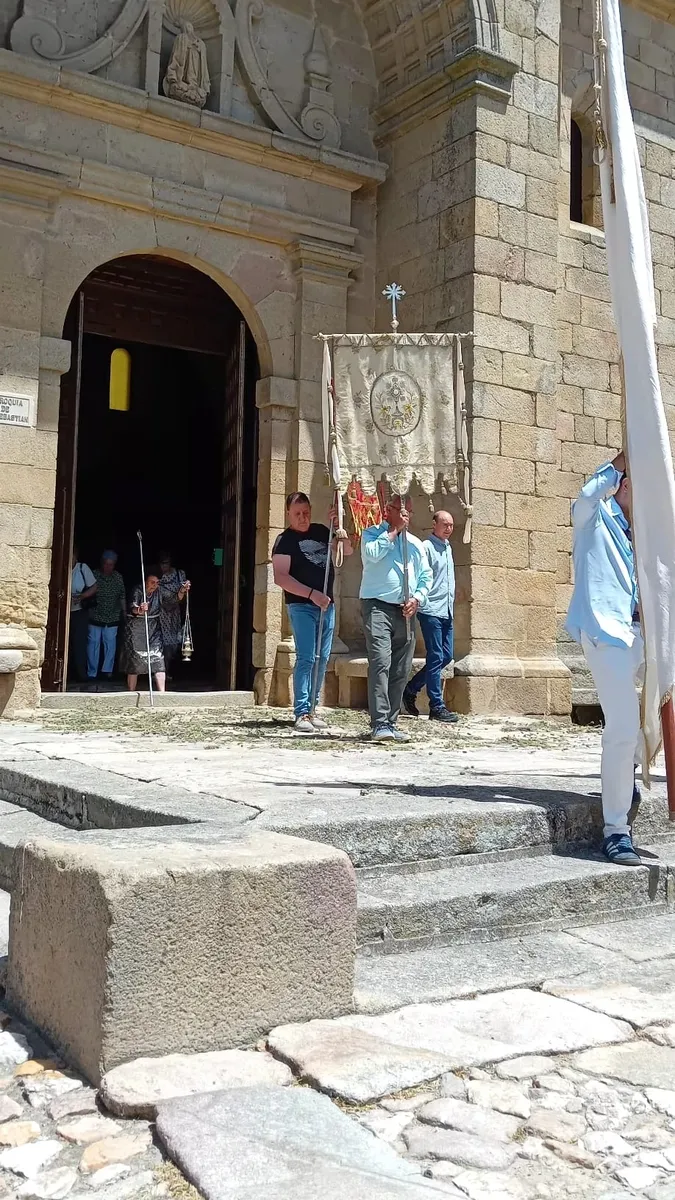 Celebración del Corpus Christi en Yecla de Yeltes 