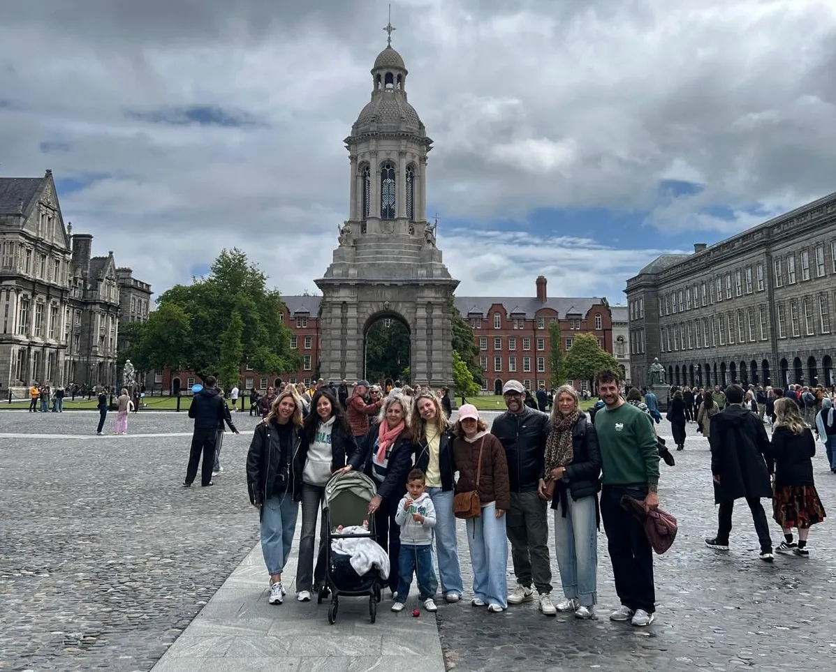 Familia Sánchez Lorenzo en Dublín