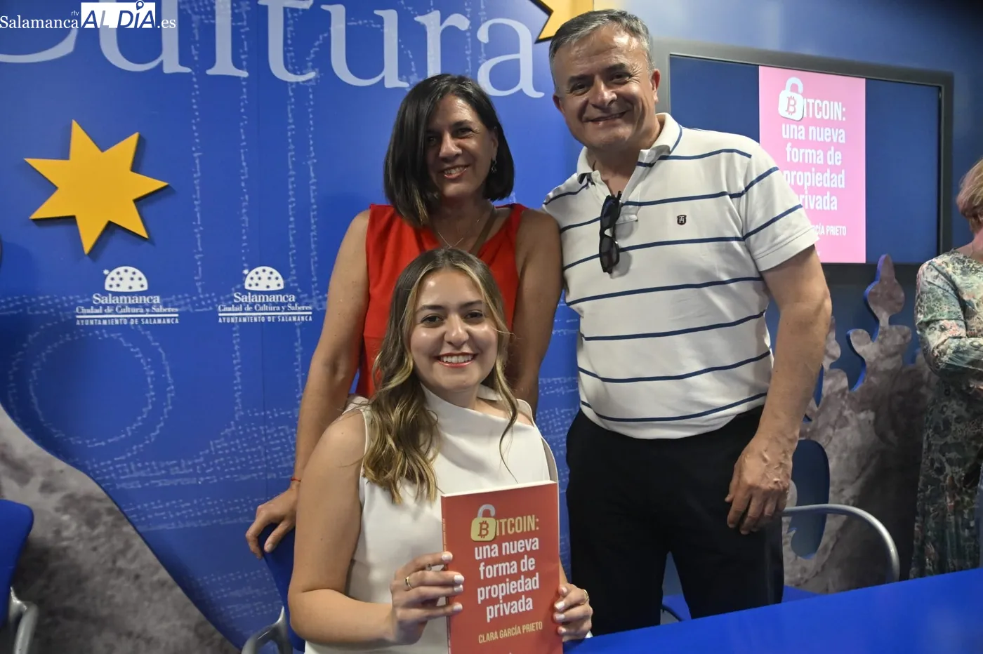Clara García presenta en Salamanca 'Bitcoin: una nueva forma de propiedad privada'