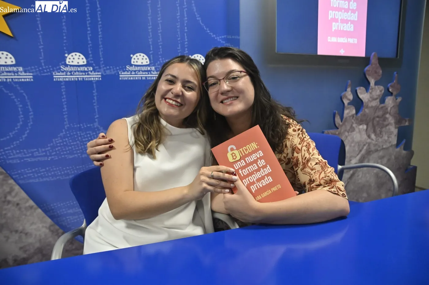 Clara García presenta en Salamanca 'Bitcoin: una nueva forma de propiedad privada'