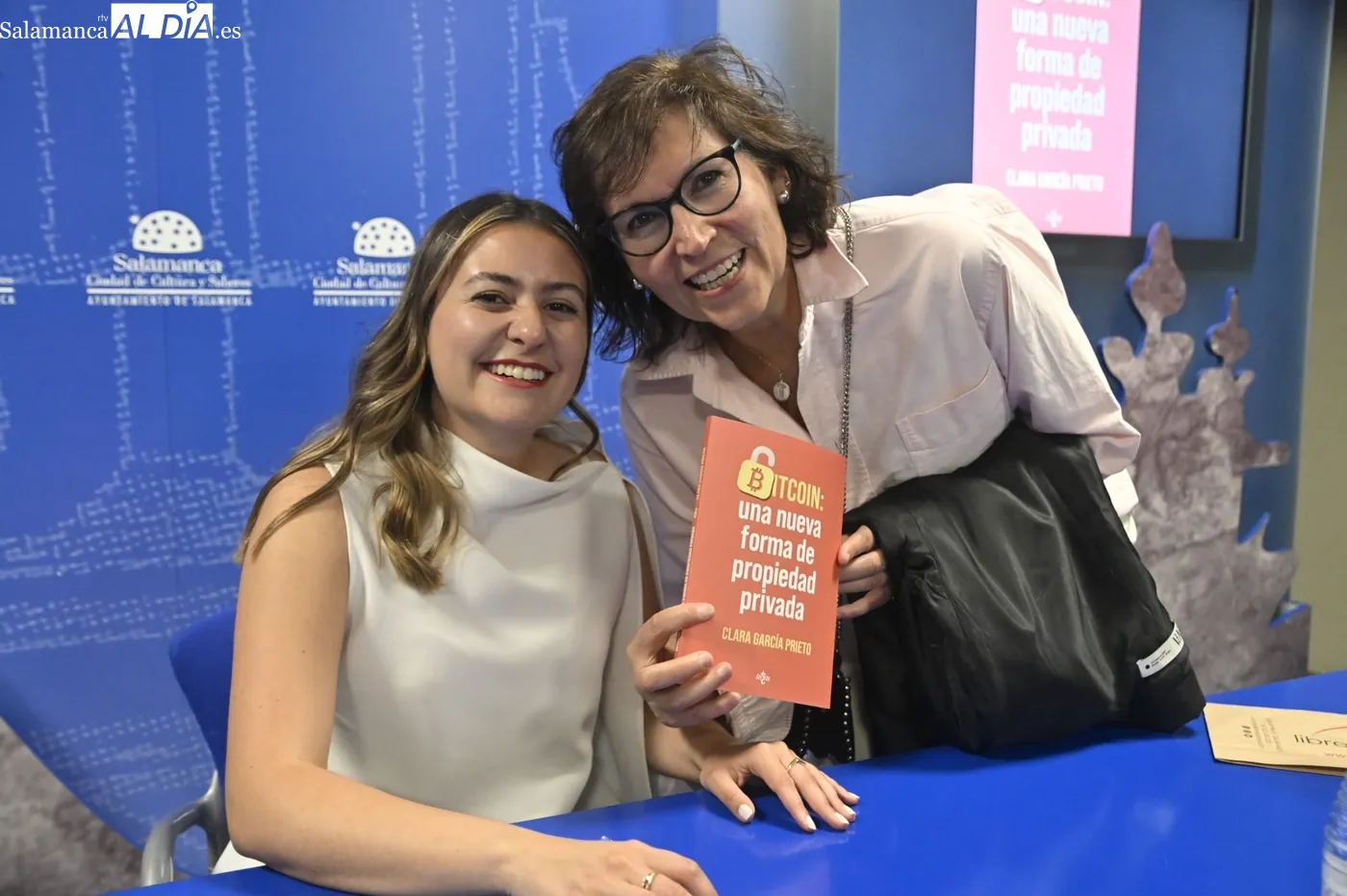 Clara García presenta en Salamanca 'Bitcoin: una nueva forma de propiedad privada'