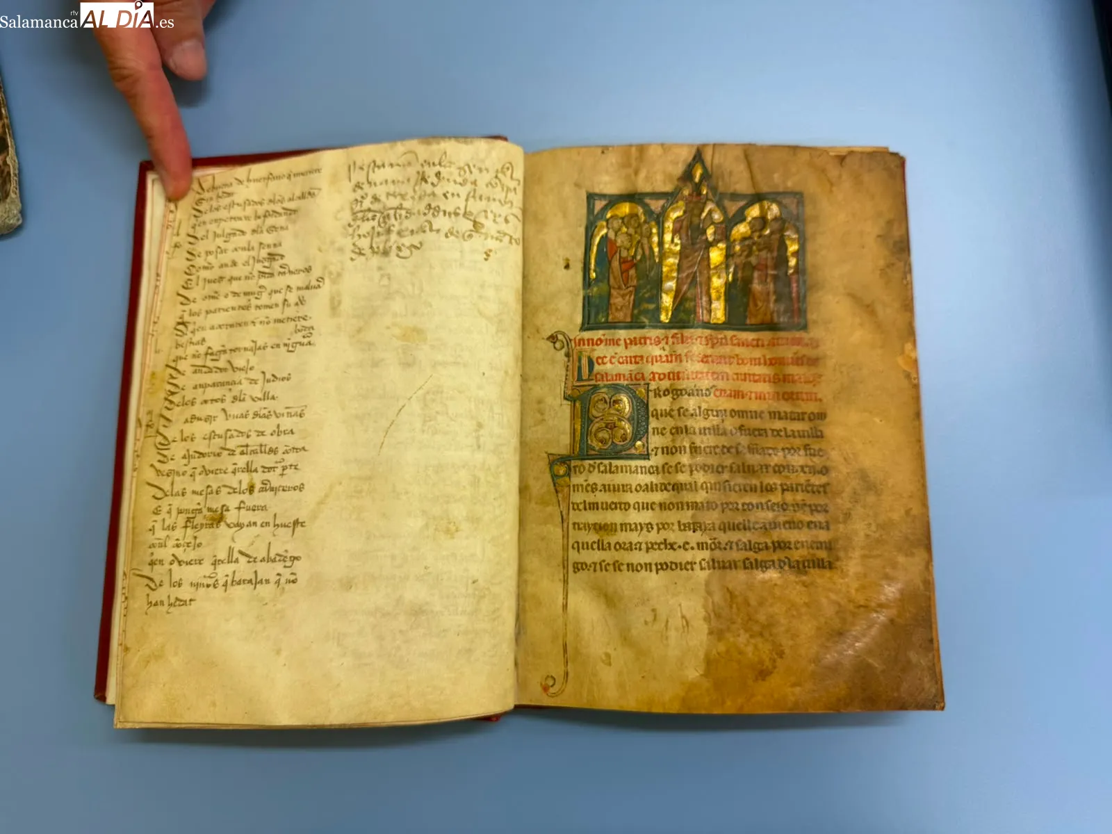 Archivo Municipal de Salamanca: el fuero y Villar y Macías