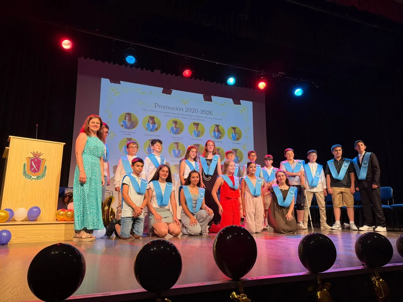 Acto de graduación de los alumnos de 6º de Primaria del CEIP Manuel Moreno Blanco de Vitigudino 