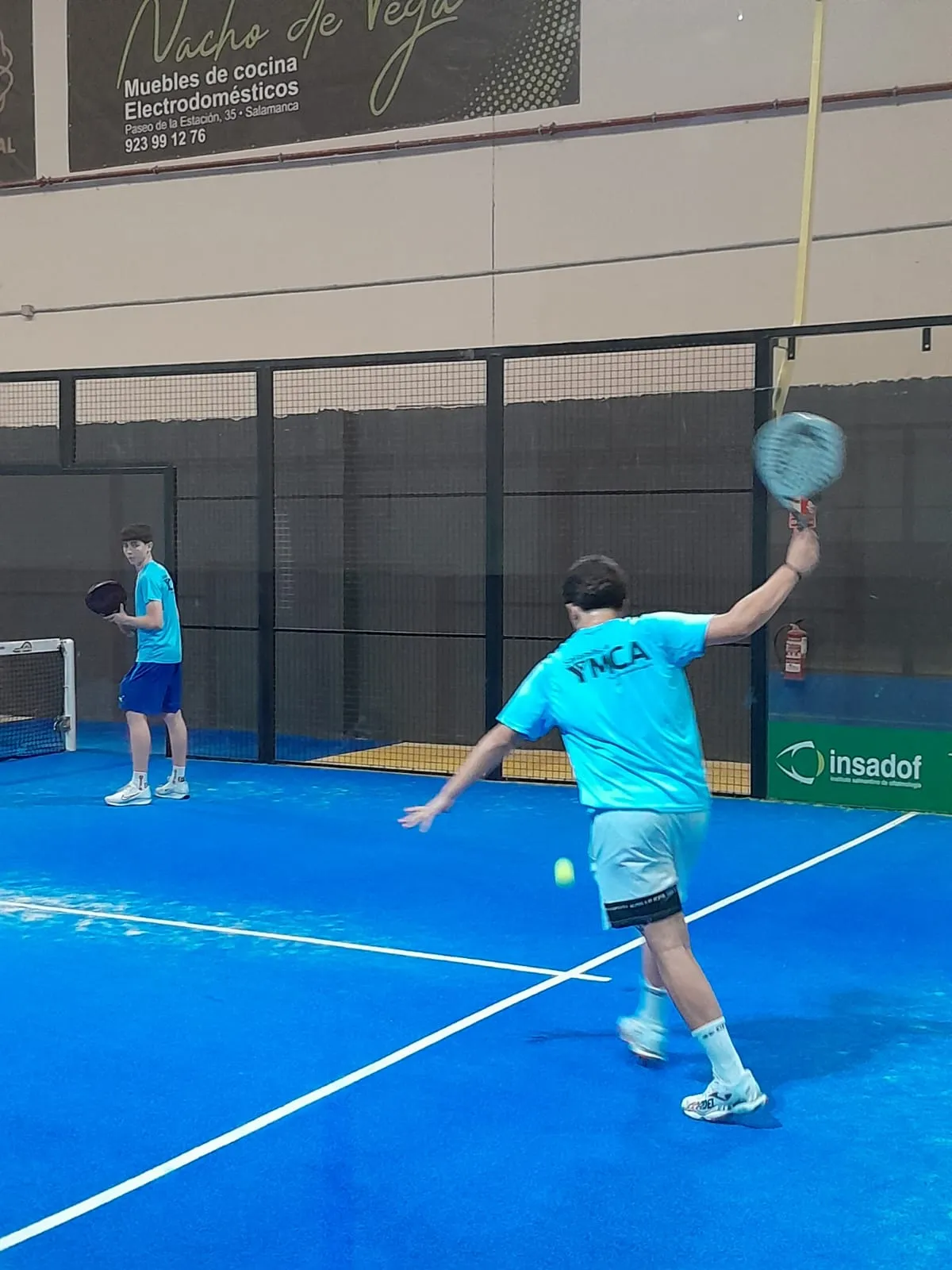 Éxito del II Torneo Solidario de Pádel de YMCA en Salamanca