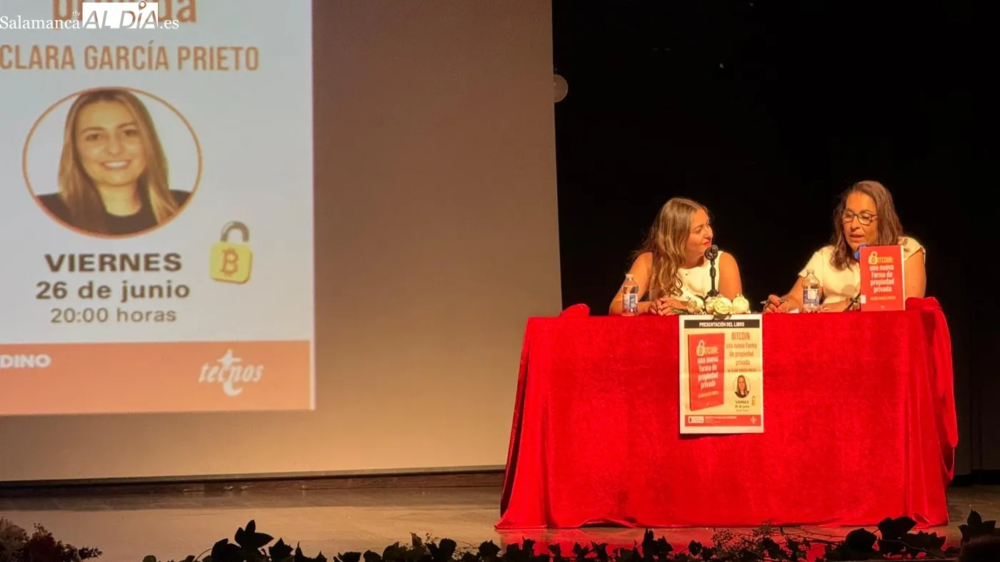 Presentación en Vitigudino del libro 'Bitcoin: una nueva forma de propiedad privada' / JORGE MONTES