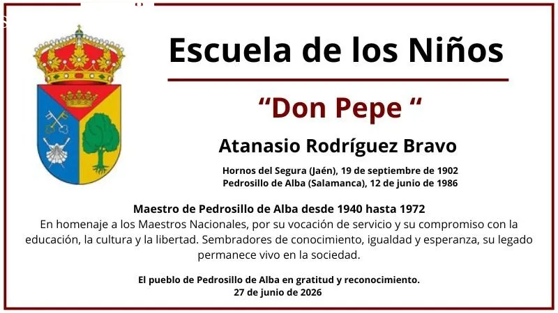 Foto 4 - Pedrosillo de Alba rinde un emotivo homenaje a sus maestros y pone en valor el legado de sus antiguas escuelas