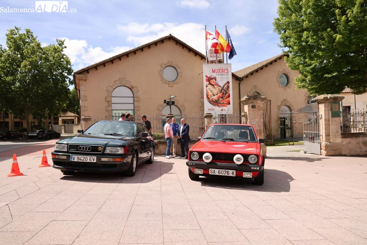 Presentación en el Museo de Automoción del XIII Rallye Entresierras Histórico. Foto de David Sañudo