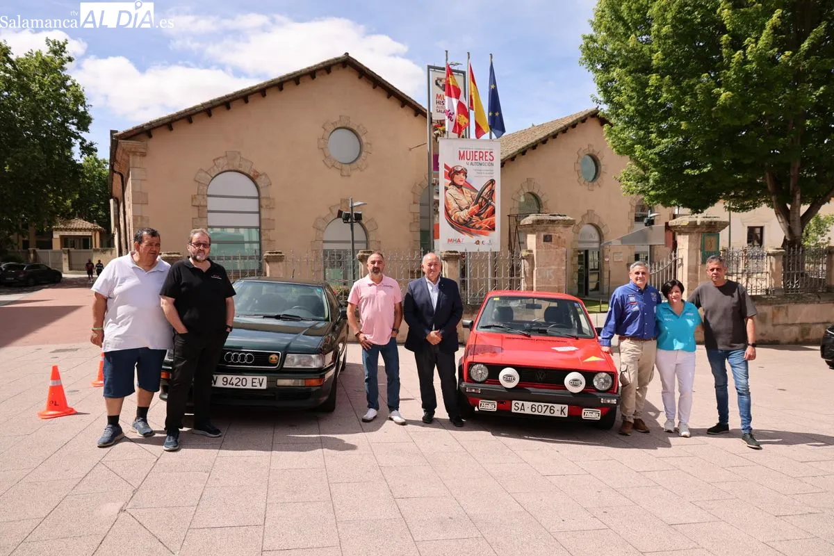 Presentación en el Museo de Automoción del XIII Rallye Entresierras Histórico. Foto de David Sañudo