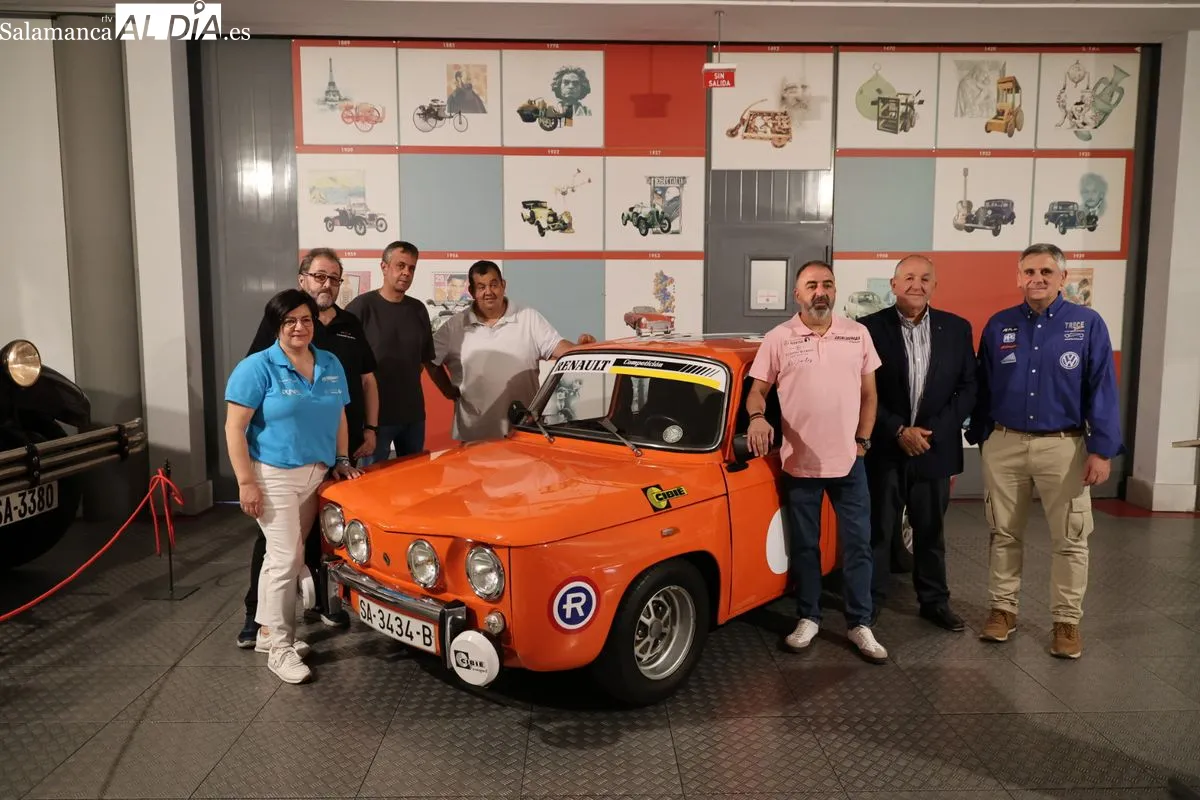 Presentación en el Museo de Automoción del XIII Rallye Entresierras Histórico. Foto de David Sañudo