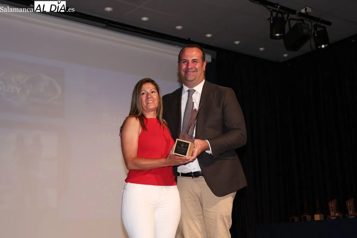 Entrega de los XV Premios Emprendedores de la Diputación de Salamanca, en un acto celebrado en Santa Marta. Foto de David Sañudo