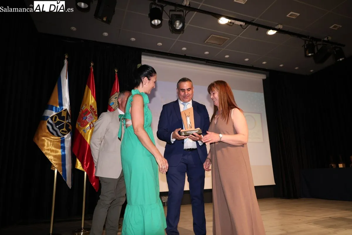Entrega de los XV Premios Emprendedores de la Diputación de Salamanca, en un acto celebrado en Santa Marta. Foto de David Sañudo