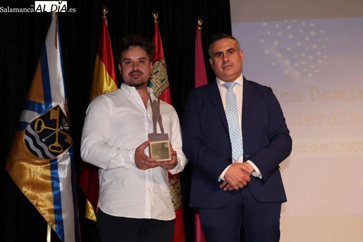 Entrega de los XV Premios Emprendedores de la Diputación de Salamanca, en un acto celebrado en Santa Marta. Foto de David Sañudo