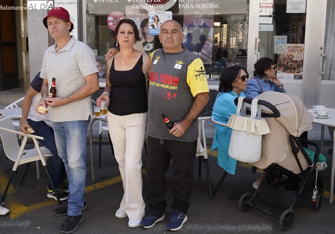 Encierro del sábado de Corpus en Vitigudino / REP. GRÁFICO: LUIS MIGUEL CONDE