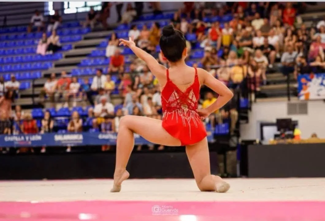 Foto 5 - Una campeona de Cantalpino: Candela Yenes, al Campeonato de Espa&ntilde;a de Gimnasia R&iacute;tmica