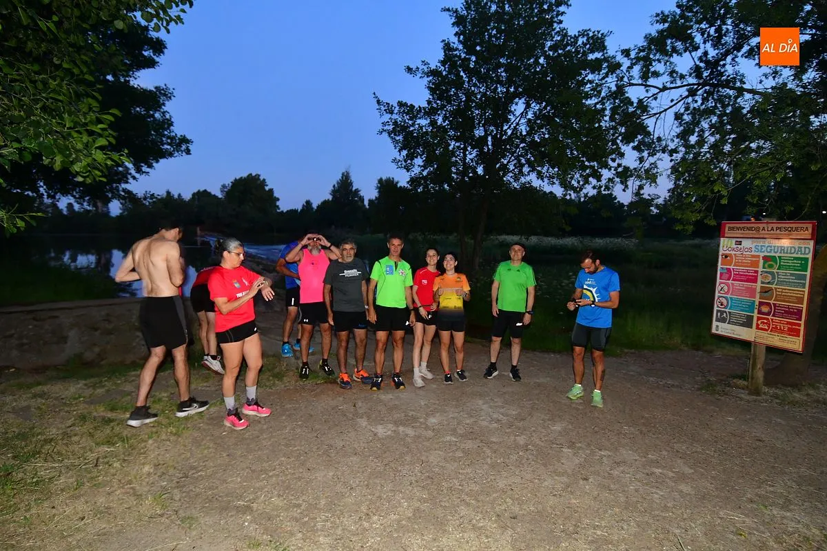 Participantes en la Ruta de la Luna Lunera