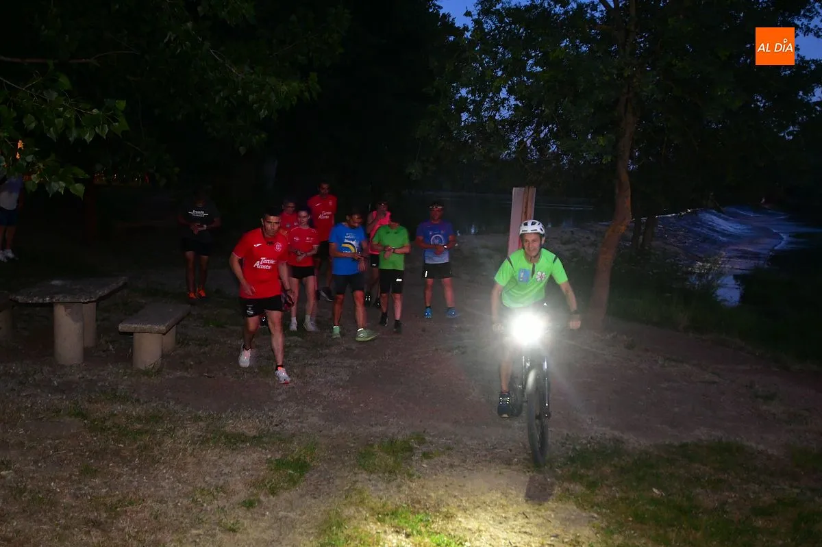 Participantes en la Ruta de la Luna Lunera