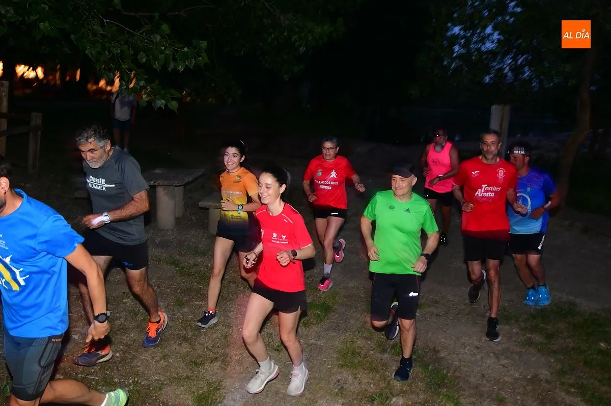 Participantes en la Ruta de la Luna Lunera