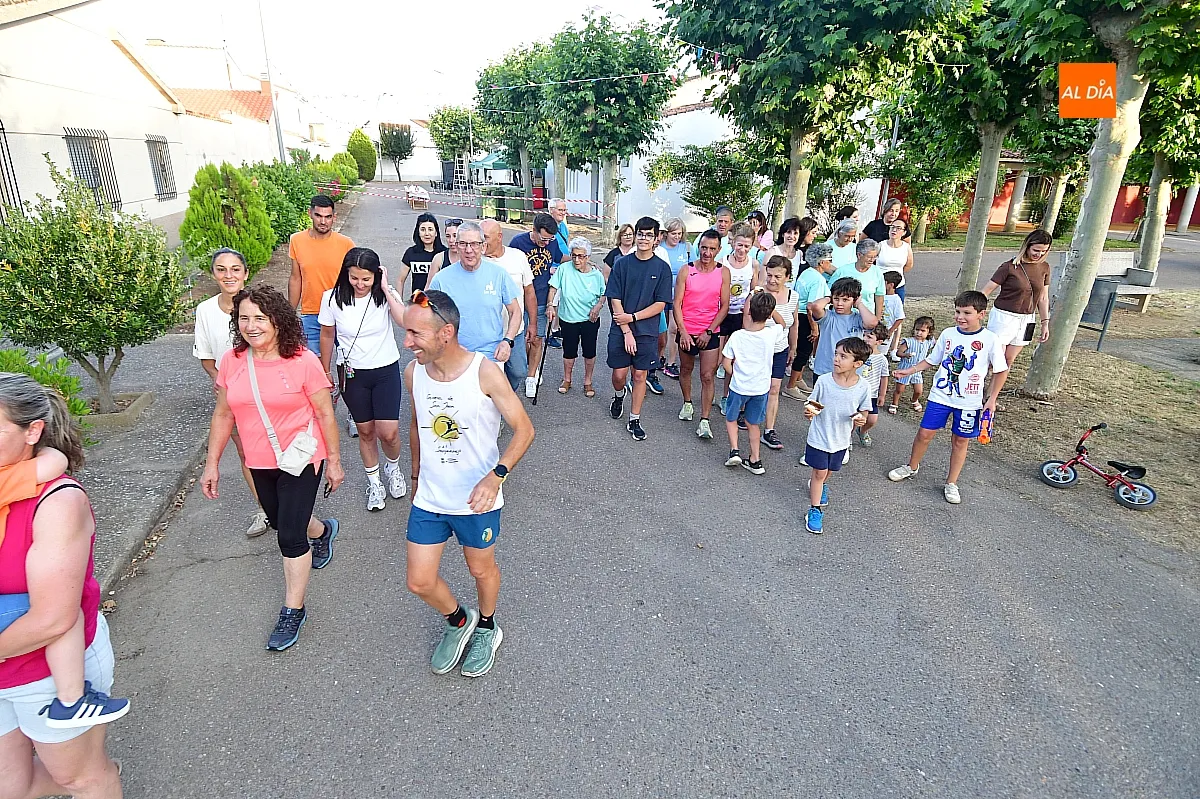 Marcha popular saludable en Sanjuanejo
