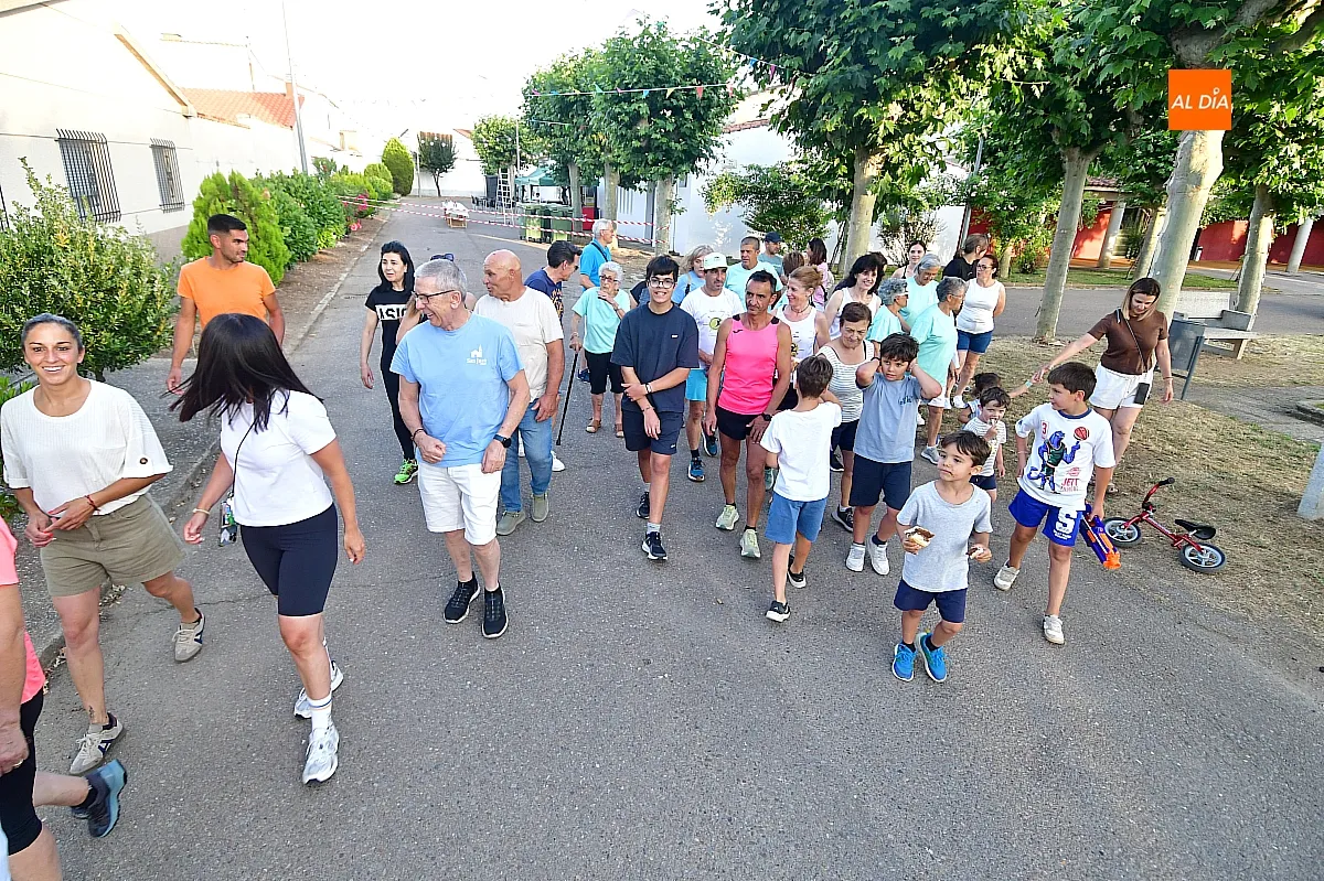 Marcha popular saludable en Sanjuanejo