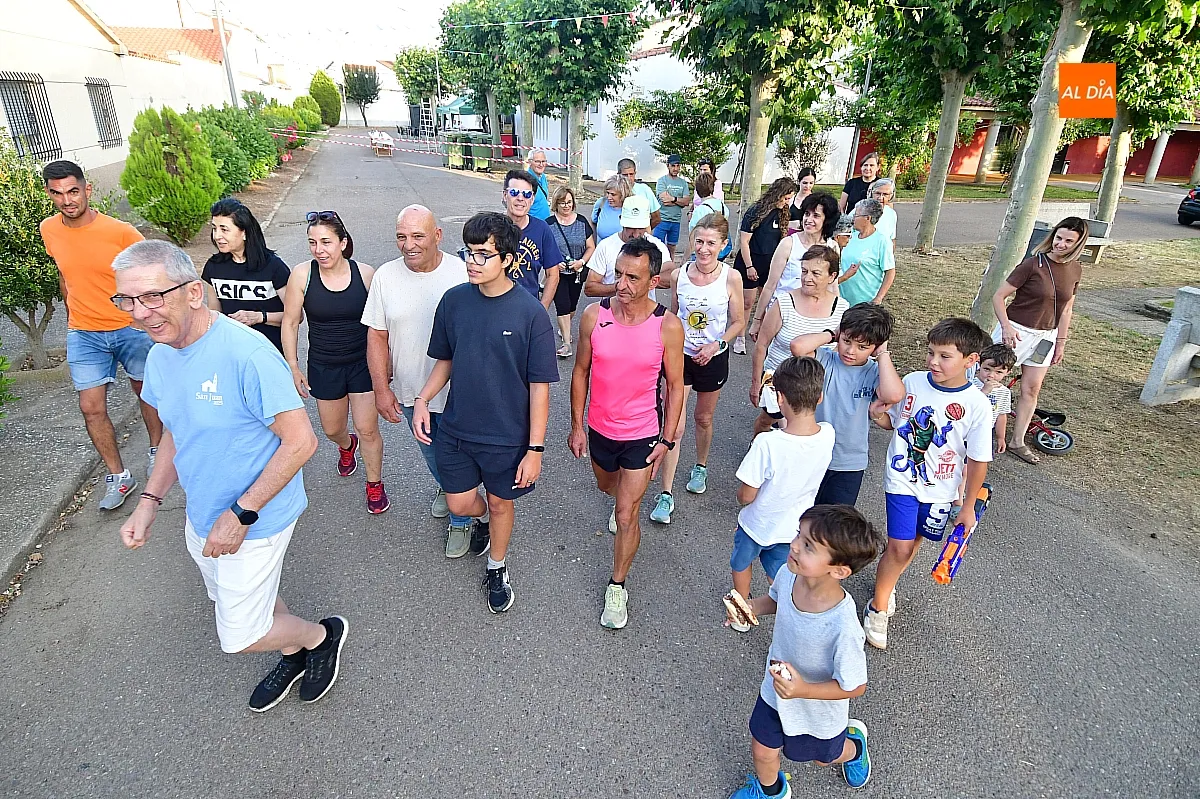 Marcha popular saludable en Sanjuanejo