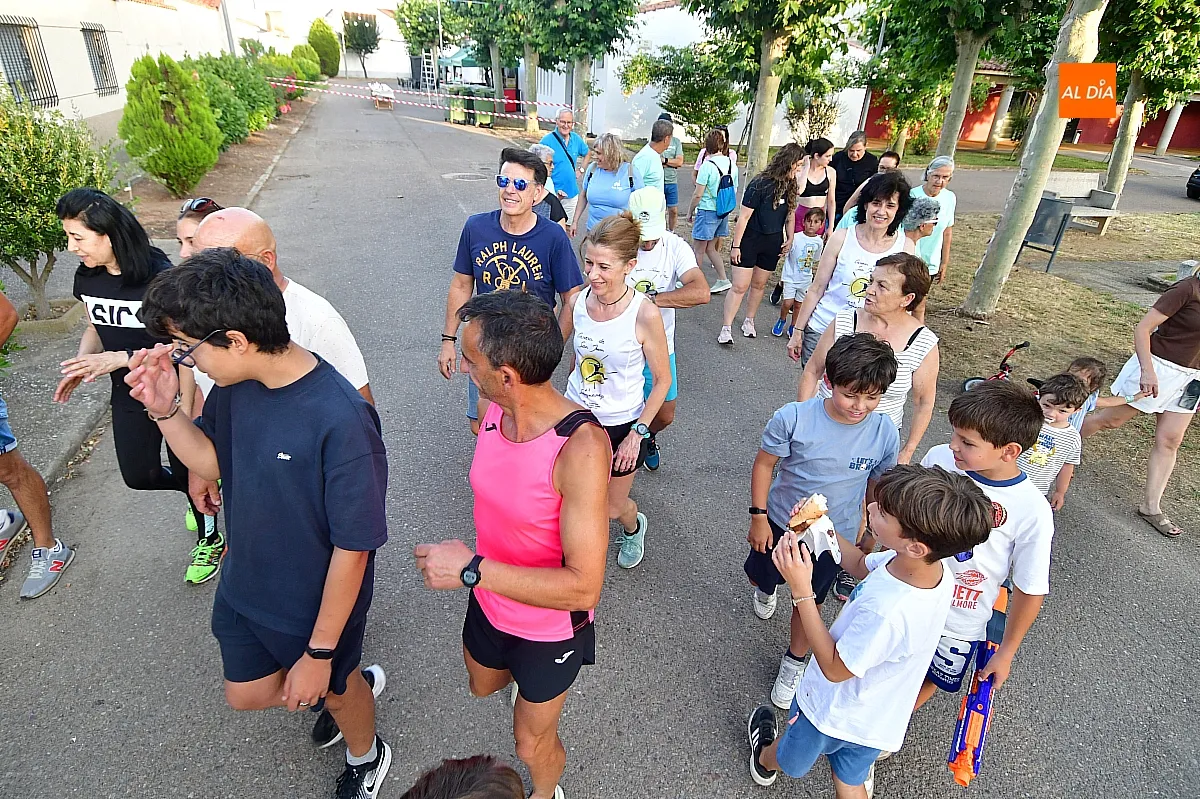 Marcha popular saludable en Sanjuanejo