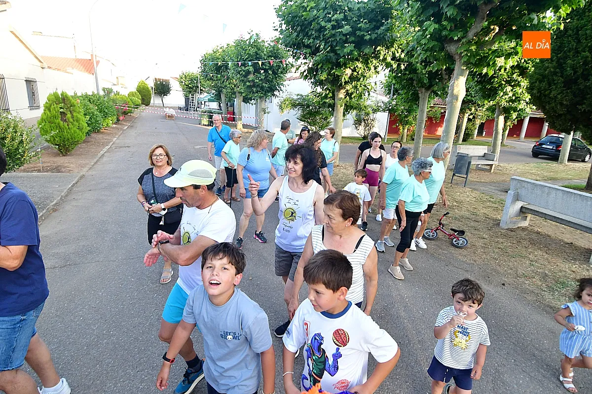 Marcha popular saludable en Sanjuanejo
